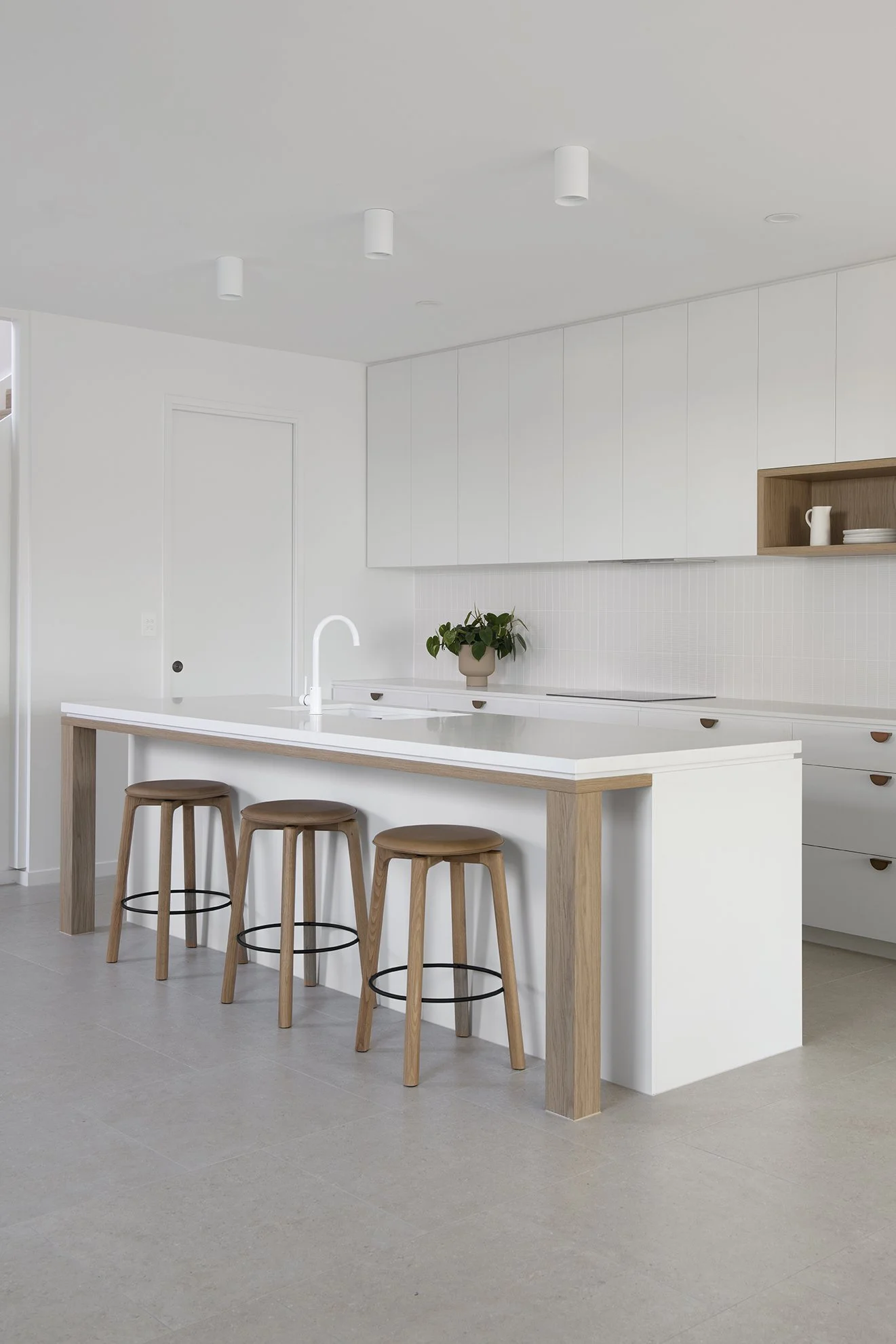 Timber kitchen island bench deals